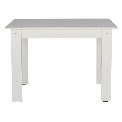 WHITE KITCHEN TABLE 110x80x77