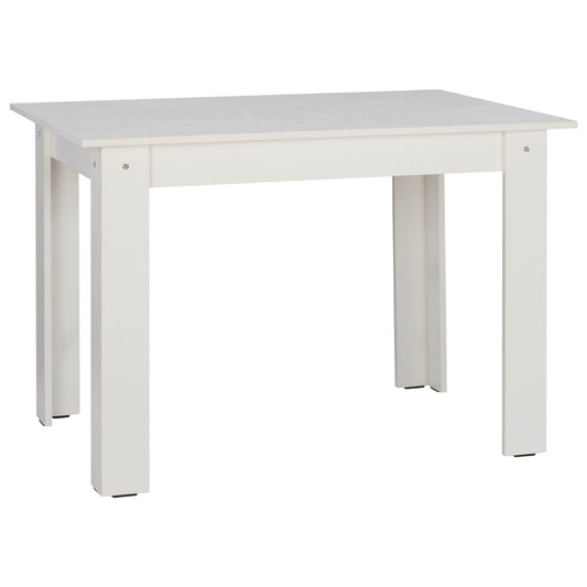 ΤΡΑΠΕΖΙ ΚΟΥΖΙΝΑΣ KELVIN ΛΕΥΚΟ 140x80x77