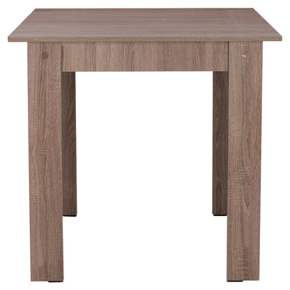 KITCHEN TABLE KELVIN SONOMA OAK TRUFFLE 80x80x77