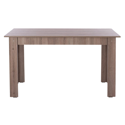 KELVIN SONAMA OAK TRUFFLE KITCHEN TABLE 140x80x77