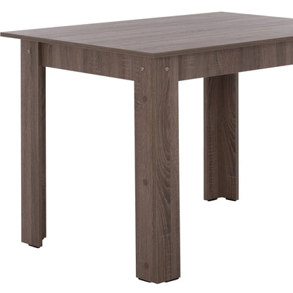 KELVIN SONAMA OAK TRUFFLE KITCHEN TABLE 140x80x77