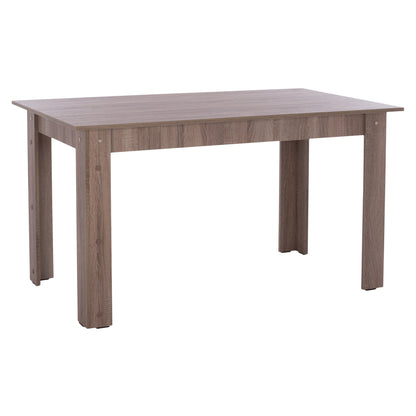 KELVIN SONAMA OAK TRUFFLE KITCHEN TABLE 140x80x77