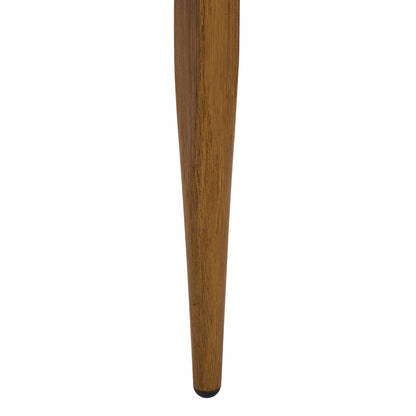 ΤΡΑΠΕΖΙ MEIR ΣΑΛΟΝΙΟΥ ΑΛΟΥΜΙΝΙΟΥ BAMBOO LOOK ΜΕ ΓΥΑΛΙ 100x58x46