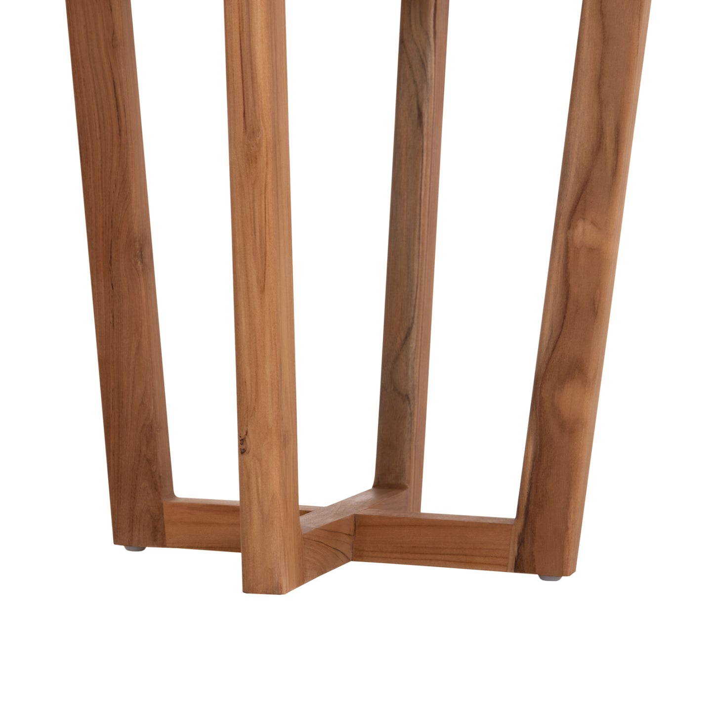 ΤΡΑΠΕΖΙ ΜΕΣΗΣ ΣΤΡΟΓΓΥΛΟ KOLIN ΞΥΛΟ TEAK ΦΥΣΙΚΟ Φ65x65
