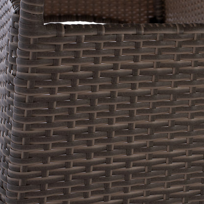 ΤΡΑΠΕΖΙ ΜΕΤΑΛΛΙΚΟ MINSK RATTAN ΓΚΡΙ 150x90x75