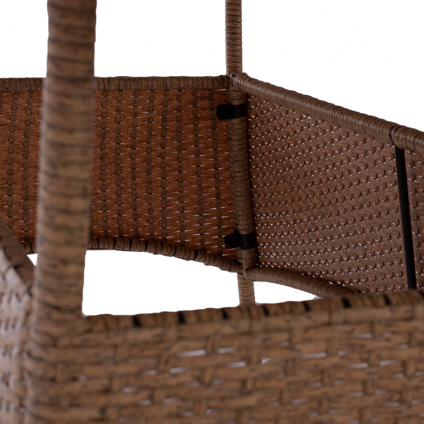 ΤΡΑΠΕΖΙ ΜΕΤΑΛΛΙΚΟ MINSK RATTAN ΜΠΕΖ ΚΑΦΕ 150x90x75