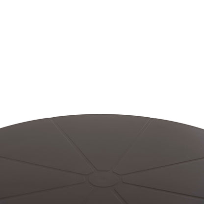 ΤΡΑΠΕΖΙ ΜΠΑΡ ΣΤΡΟΓΓΥΛΟ TERRIN ΠΟΛΥΠΡΟΠΥΛΕΝΙΟ DARK OLIVE GREEN Φ60x106