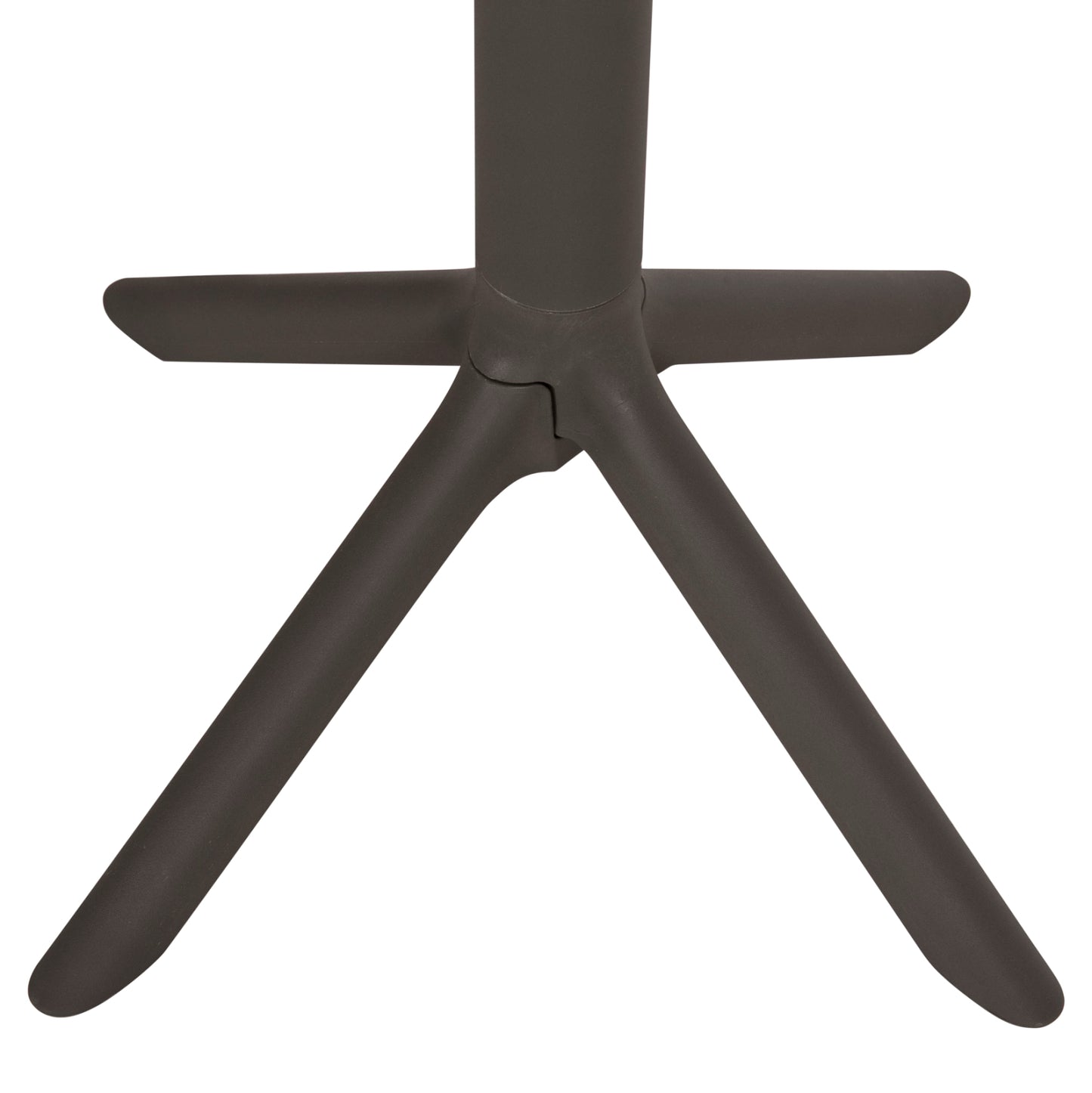 ΤΡΑΠΕΖΙ ΜΠΑΡ ΣΤΡΟΓΓΥΛΟ TERRIN ΠΟΛΥΠΡΟΠΥΛΕΝΙΟ DARK OLIVE GREEN Φ60x106