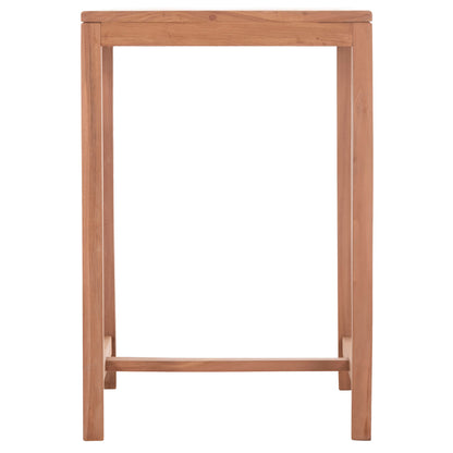 ΤΡΑΠΕΖΙ ΜΠΑΡ ΤΕΤΡΑΓΩΝΟ PRESSCOT ΞΥΛΟ TEAK ΣΕ ΦΥΣΙΚΟ 70x70x105