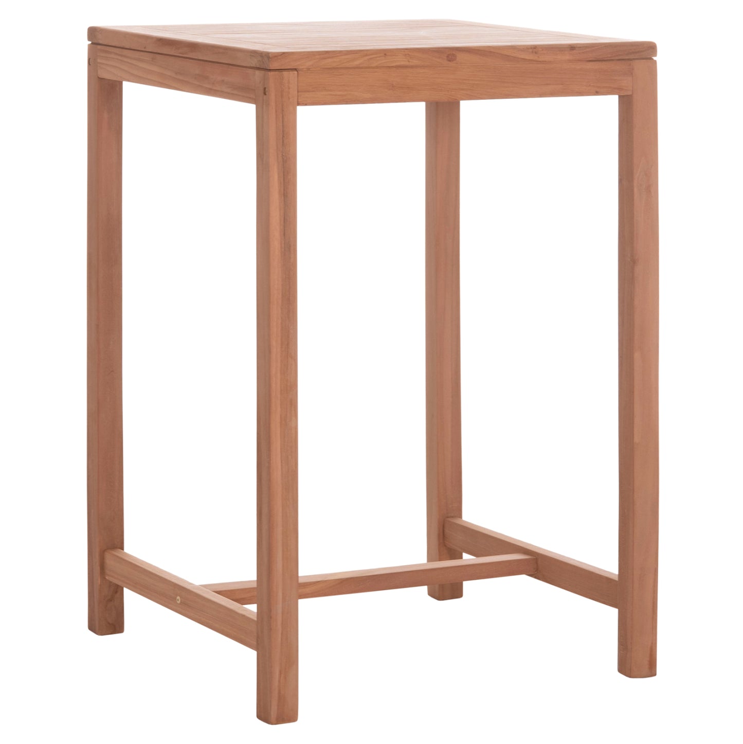 ΤΡΑΠΕΖΙ ΜΠΑΡ ΤΕΤΡΑΓΩΝΟ PRESSCOT ΞΥΛΟ TEAK ΣΕ ΦΥΣΙΚΟ 70x70x105