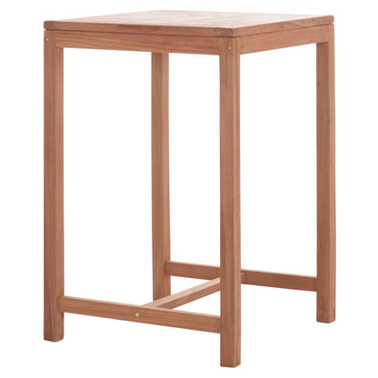 ΤΡΑΠΕΖΙ ΜΠΑΡ ΤΕΤΡΑΓΩΝΟ PRESSCOT ΞΥΛΟ TEAK ΣΕ ΦΥΣΙΚΟ 70x70x105