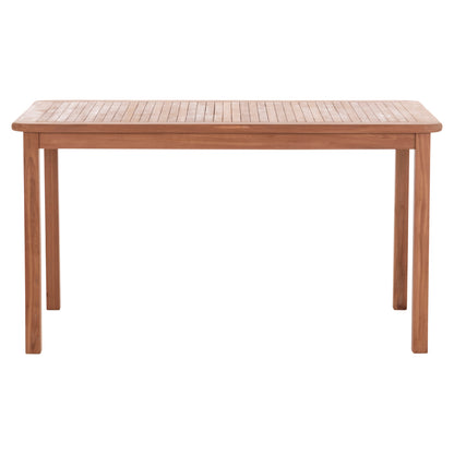 ΤΡΑΠΕΖΙ ΟΡΘΟΓΩΝΙΟ PRESSCOT ΞΥΛΟ TEAK ΦΥΣΙΚΟ 140x80x76