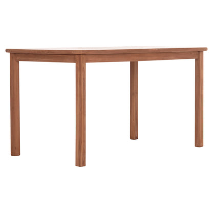 ΤΡΑΠΕΖΙ ΟΡΘΟΓΩΝΙΟ PRESSCOT ΞΥΛΟ TEAK ΦΥΣΙΚΟ 140x80x76