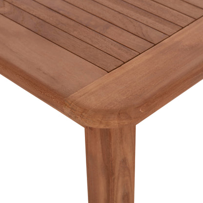 ΤΡΑΠΕΖΙ ΟΡΘΟΓΩΝΙΟ PRESSCOT ΞΥΛΟ TEAK ΦΥΣΙΚΟ 140x80x76
