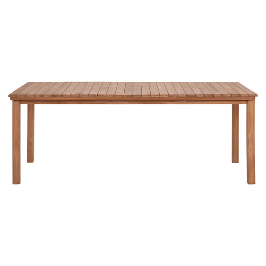 ΤΡΑΠΕΖΙ ΟΡΘΟΓΩΝΙΟ FINTO ΞΥΛΟ TEAK ΦΥΣΙΚΟ 200x100x75