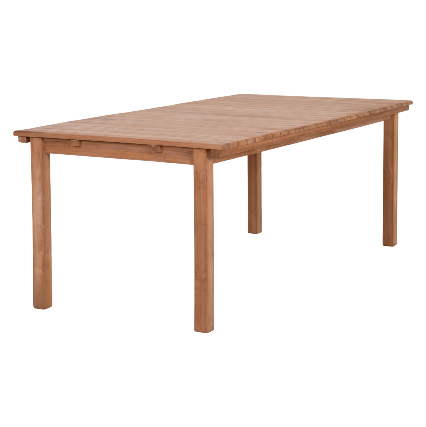 ΤΡΑΠΕΖΙ ΟΡΘΟΓΩΝΙΟ FINTO ΞΥΛΟ TEAK ΦΥΣΙΚΟ 200x100x75