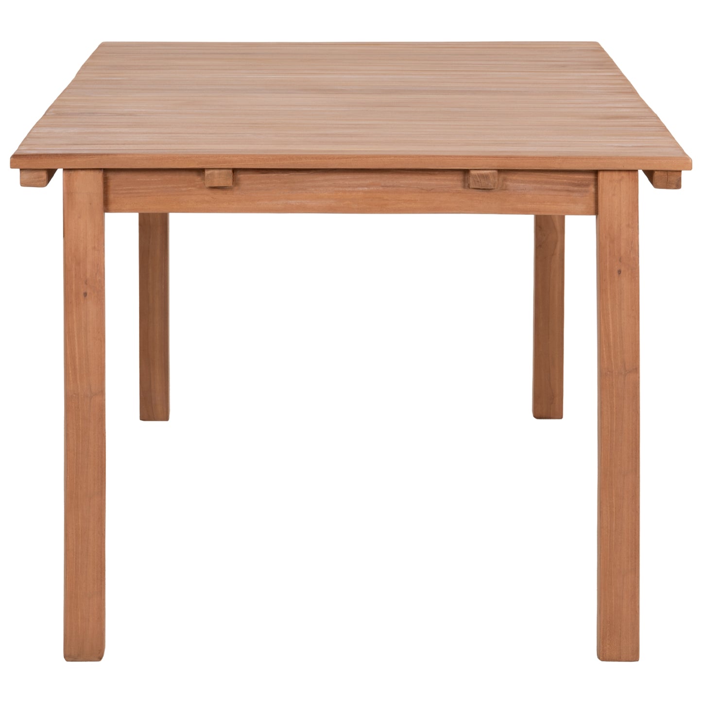 ΤΡΑΠΕΖΙ ΟΡΘΟΓΩΝΙΟ FINTO ΞΥΛΟ TEAK ΦΥΣΙΚΟ 200x100x75