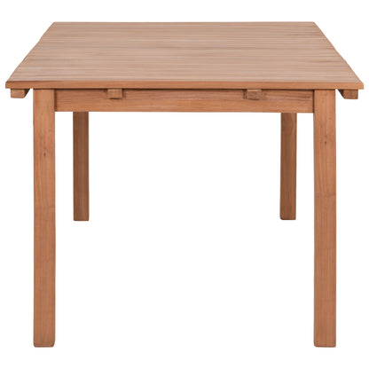 ΤΡΑΠΕΖΙ ΟΡΘΟΓΩΝΙΟ FINTO ΞΥΛΟ TEAK ΦΥΣΙΚΟ 200x100x75