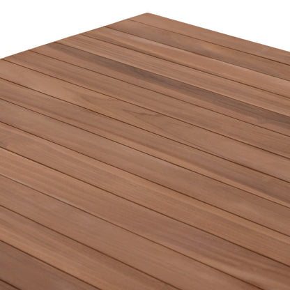 ΤΡΑΠΕΖΙ ΟΡΘΟΓΩΝΙΟ FINTO ΞΥΛΟ TEAK ΦΥΣΙΚΟ 200x100x75