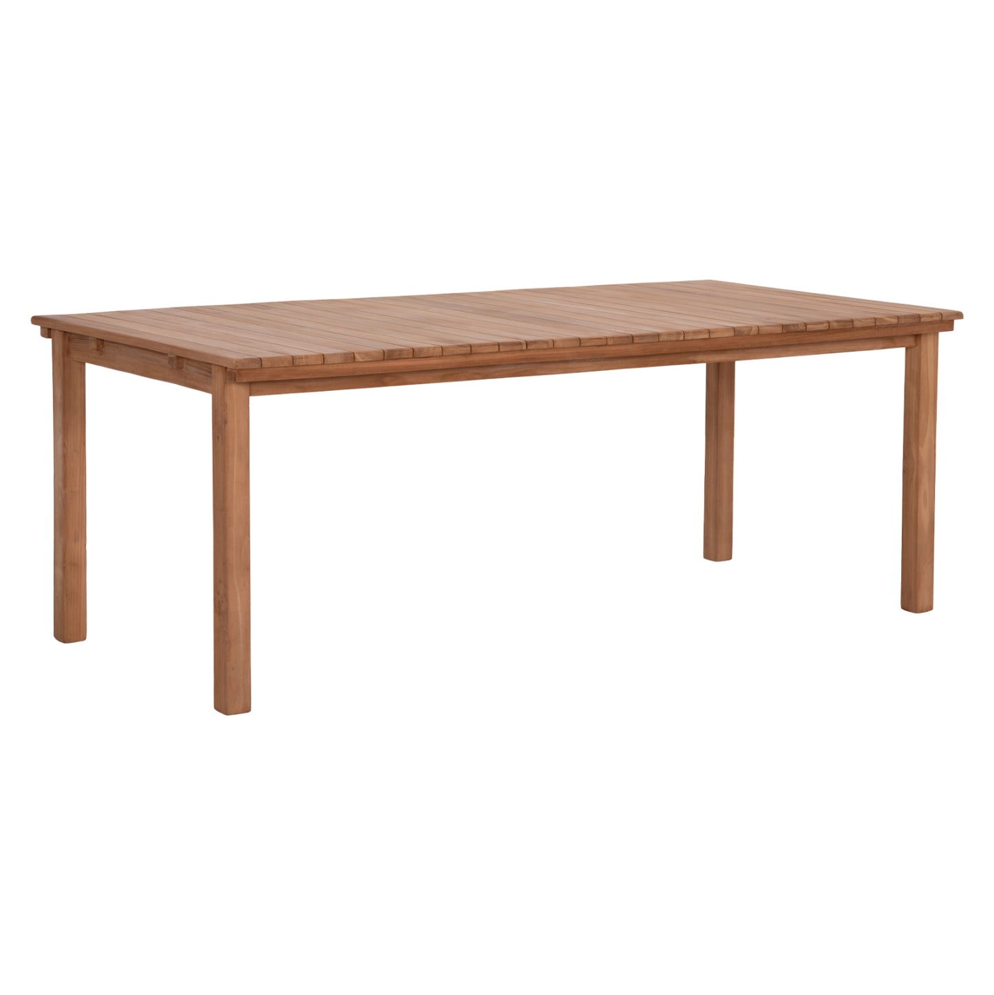 ΤΡΑΠΕΖΙ ΟΡΘΟΓΩΝΙΟ FINTO ΞΥΛΟ TEAK ΦΥΣΙΚΟ 200x100x75