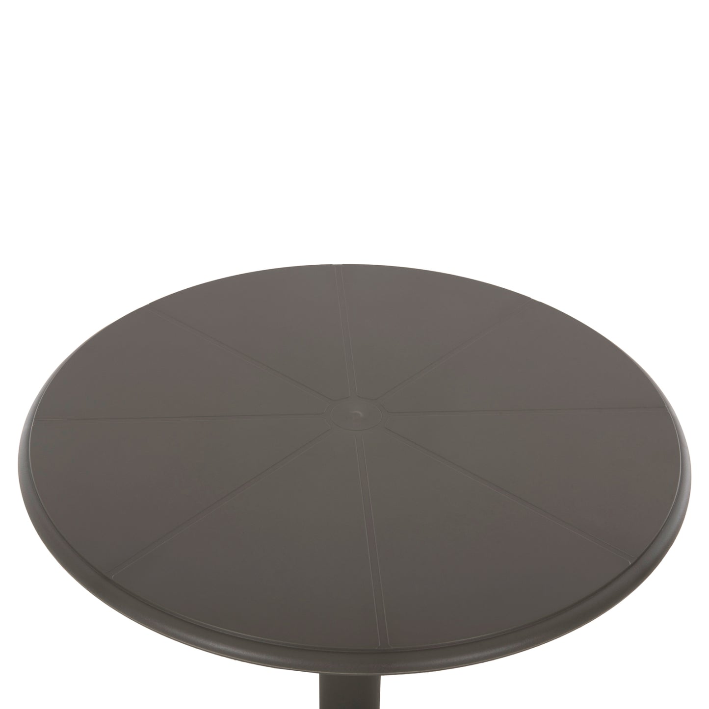 ΤΡΑΠΕΖΙ ΠΟΛΥΠΡΟΠΥΛΕΝΙΟΥ ΣΤΡΟΓΓΥΛΟ TERRIN OLIVE GREEN Φ60x75