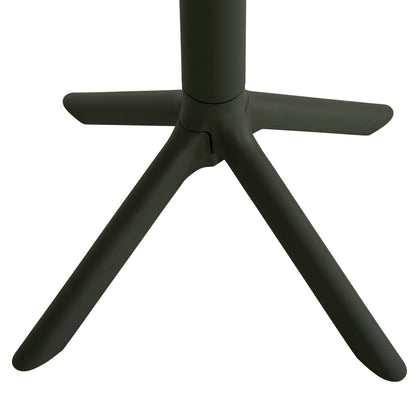 ΤΡΑΠΕΖΙ ΠΟΛΥΠΡΟΠΥΛΕΝΙΟΥ ΤΕΤΡΑΓΩΝΟ TERRIN DARK OLIVE 60x60x75