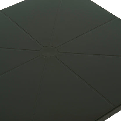 ΤΡΑΠΕΖΙ ΠΟΛΥΠΡΟΠΥΛΕΝΙΟΥ ΤΕΤΡΑΓΩΝΟ TERRIN DARK OLIVE 60x60x75