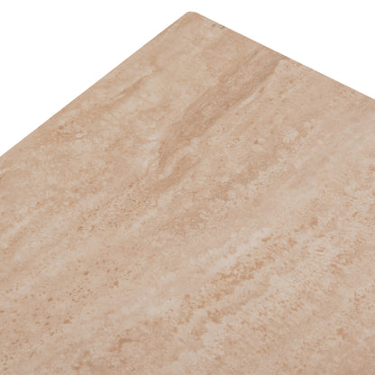 ΤΡΑΠΕΖΙ ΣΑΛΟΝΙΟΥ 2 ΤΜΧ TERREN ΜΠΕΖ ΠΟΔΙΑ SINTERED STONE ΣΕ ΤΡΑΒΕΡΤΙΝΑ 120x70x45