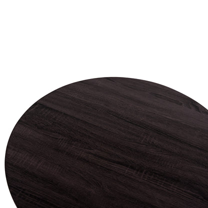 ΤΡΑΠΕΖΙ ΣΑΛΟΝΙΟΥ SEWELL HM18033 MDF ΣΕ ZEBRANO-ΜΕΤΑΛΛΙΚΑ ΠΟΔΙΑ-WICKER Φ80x46,5Υεκ.