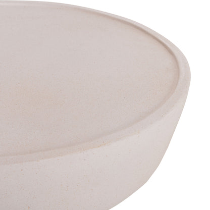 ΤΡΑΠΕΖΙ ΣΑΛΟΝΙΟΥ PIRSON FIBER CEMENT ΣΕ ΛΕΥΚΟ Φ60x36