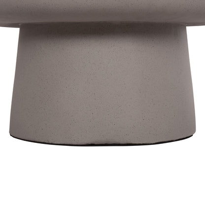 ΤΡΑΠΕΖΙ ΣΑΛΟΝΙΟΥ PIRSON FIBER CEMENT ΣΕ ΓΚΡΙ Φ60x36