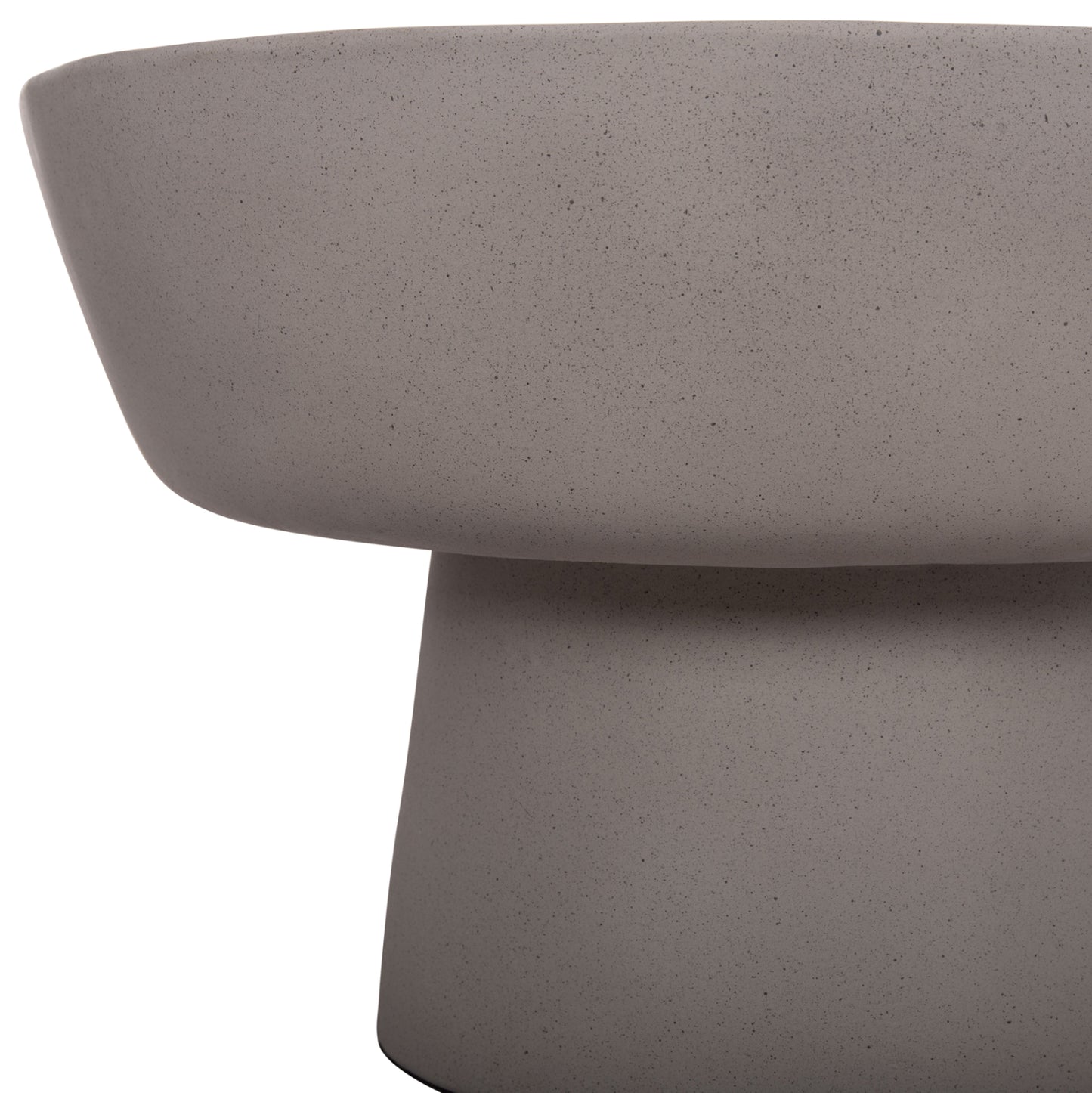 ΤΡΑΠΕΖΙ ΣΑΛΟΝΙΟΥ PIRSON FIBER CEMENT ΣΕ ΓΚΡΙ Φ60x36