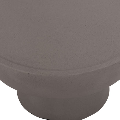 ΤΡΑΠΕΖΙ ΣΑΛΟΝΙΟΥ PIRSON FIBER CEMENT ΣΕ ΓΚΡΙ Φ60x36