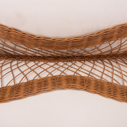 ΤΡΑΠΕΖΙ ΣΑΛΟΝΙΟΥ ANNA FIBER CEMENT ΛΕΥΚΟ ΦΥΣΙΚΟ RATTAN Φ92x44.5