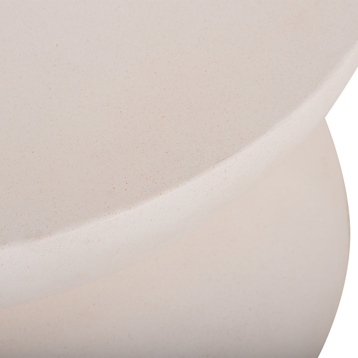 ΤΡΑΠΕΖΙ ΣΑΛΟΝΙΟΥ ANNA FIBER CEMENT ΣΕ ΛΕΥΚΟ Φ92x44.5
