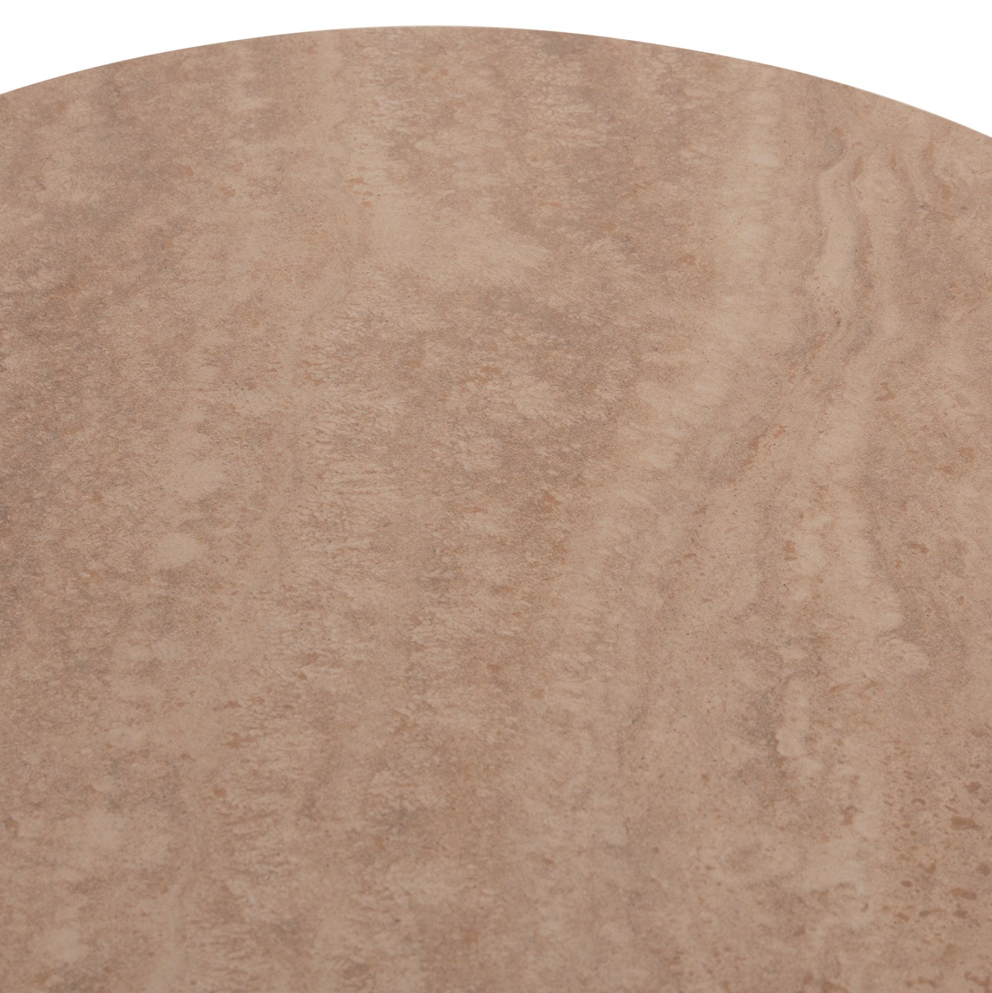 ΤΡΑΠΕΖΙ ΣΑΛΟΝΙΟΥ LONGSTEM ΒΑΣΗ ΣΑΜΠΑΝΙ ΚΕΡΑΜΙΚΟ TOP TRAVERTINE STONE Φ50εκ