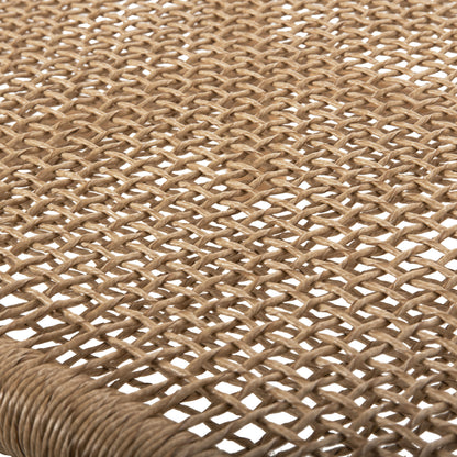 ΤΡΑΠΕΖΙ ΣΑΛΟΝΙΟΥ LONDER ΞΥΛΟ ΤΕΑΚ ΣΥΝΘΕΤΙΚΟ RATTAN ΦΥΣΙΚΟ 119x79,5x41