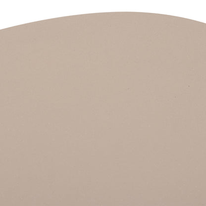 ΤΡΑΠΕΖΙ ΣΑΛΟΝΙΟΥ FIBER CEMENT ΟΒΑΛ BRECCAN ΜΠΕΖ 130x70x42