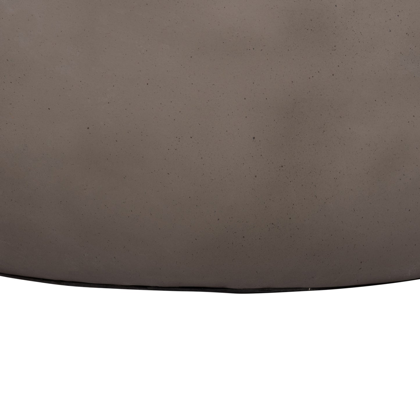 ΤΡΑΠΕΖΙ ΣΑΛΟΝΙΟΥ ΣΤΡΟΓΓΥΛΟ ALLAN FIBER CEMENT ΣΕ ΓΚΡΙ Φ92x49