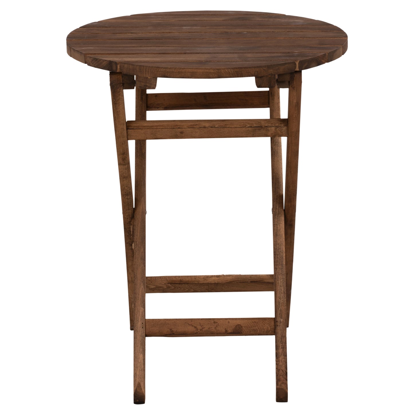 DIRECTOR'S TABLE LEMNOS SOLID BEECH WALNUT IMPREGNATION F60x76