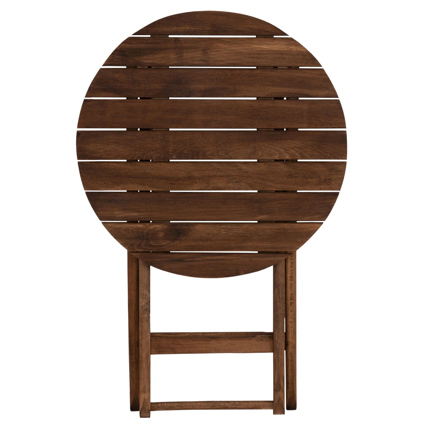 DIRECTOR'S TABLE LEMNOS SOLID BEECH WALNUT IMPREGNATION F60x76