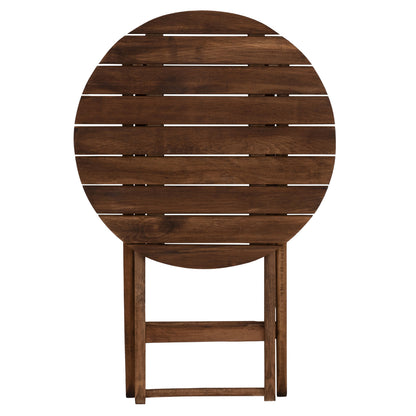 DIRECTOR'S TABLE LEMNOS SOLID BEECH WALNUT IMPREGNATION F60x76