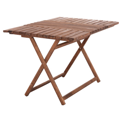 DIRECTOR'S TABLE LEMNOS SOLID BEECH WALNUT IMPREGNATION 120x80x75