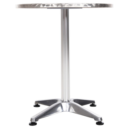FRODO ROUND ALUMINUM TABLE METAL COLOR 4-LEG BASE D59.5x69.5