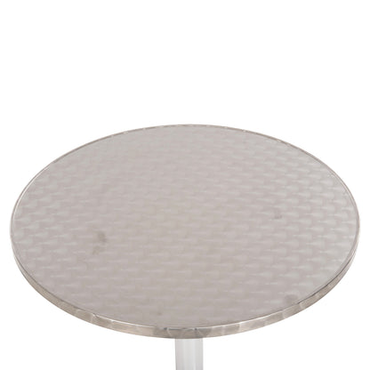 FRODO ROUND ALUMINUM TABLE METAL COLOR 4-LEG BASE D59.5x69.5