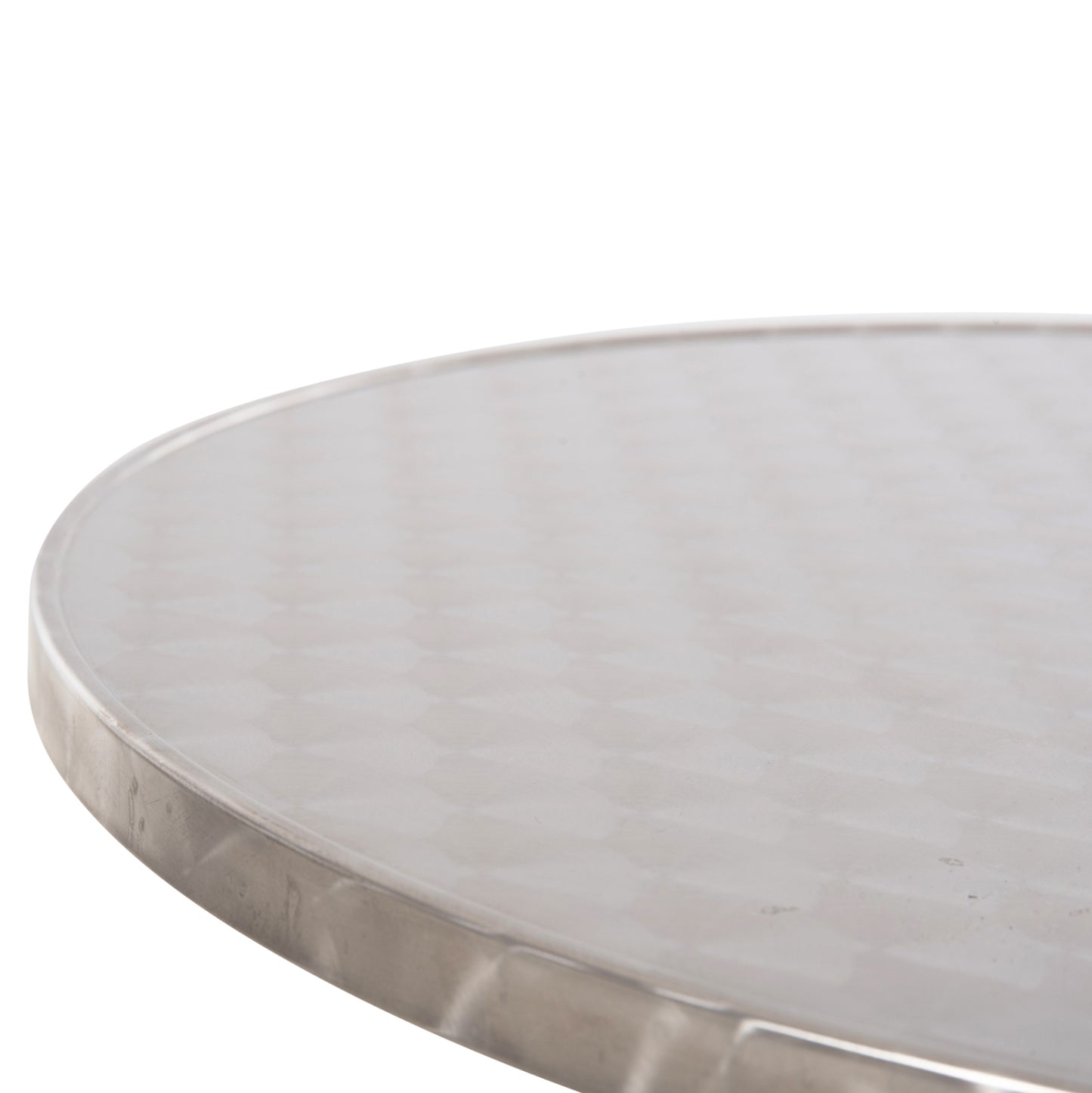 FRODO ROUND ALUMINUM TABLE METAL COLOR 4-LEG BASE D59.5x69.5