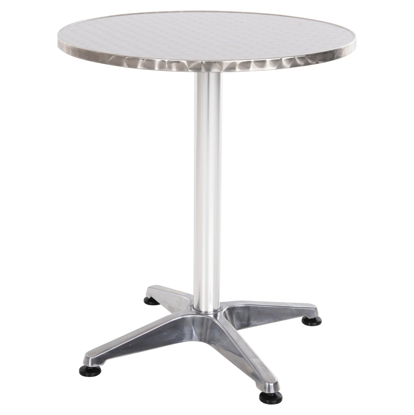 FRODO ROUND ALUMINUM TABLE METAL COLOR 4-LEG BASE D59.5x69.5