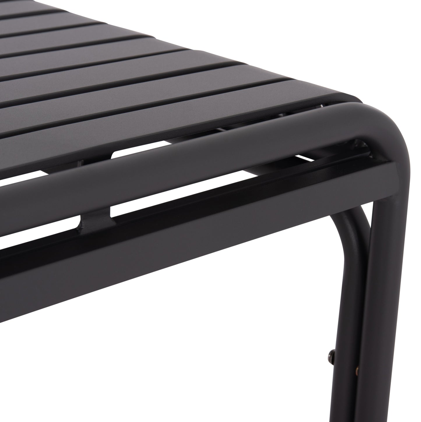 ΤΡΑΠΕΖΙ ΤΕΤΡΑΓΩΝΟ ΑΛΟΥΜΙΝΙΟΥ RACHEL ΓΚΡΙ 80x80x76