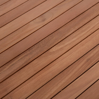 ΤΡΑΠΕΖΙ ΤΕΤΡΑΓΩΝΟ PRESSCOT ΞΥΛΟ TEAK ΦΥΣΙΚΟ 80x80x76