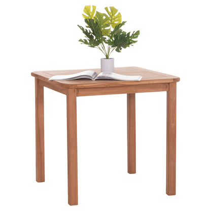 ΤΡΑΠΕΖΙ ΤΕΤΡΑΓΩΝΟ PRESSCOT ΞΥΛΟ TEAK ΦΥΣΙΚΟ 80x80x76
